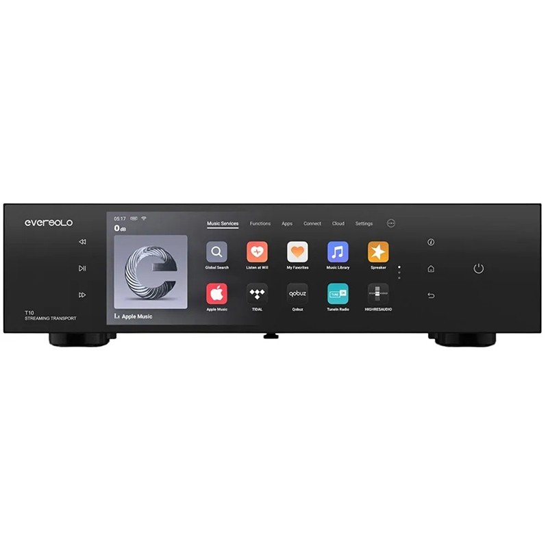 Eversolo T10 – Streamer Transport Digitale di Riferimento