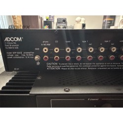 Usato - Adcom GFP-555II & GFA 5500, Preamplificatore e Finale di potenza stereo