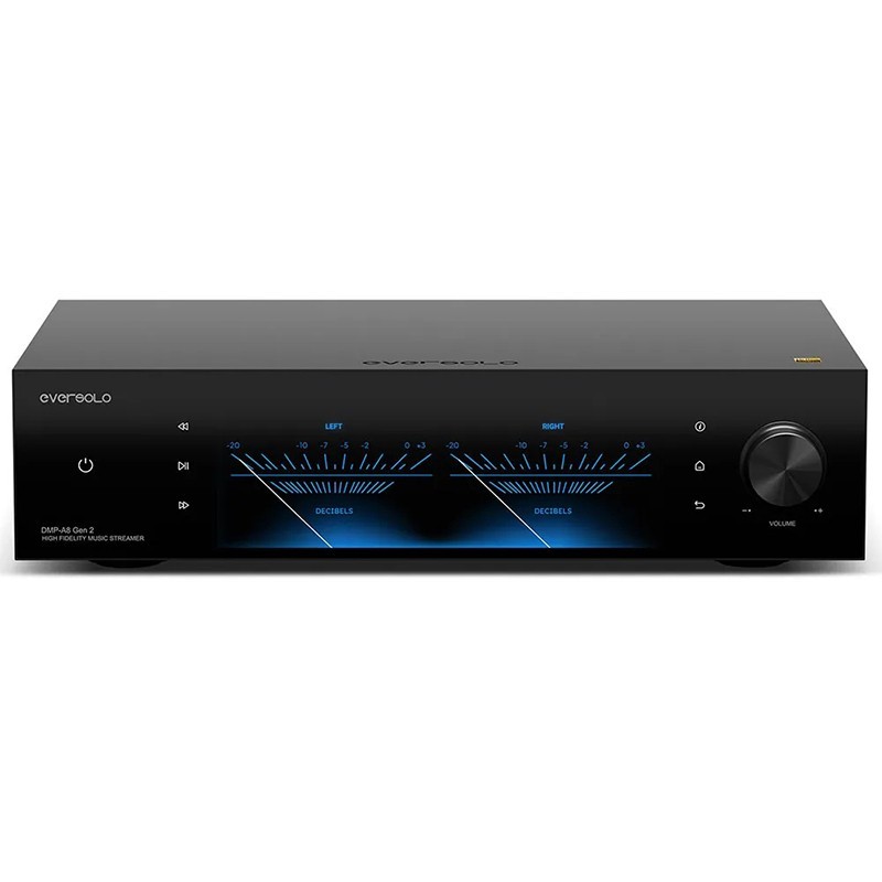 Eversolo DMP-A8 Gen.2 – Streamer di Rete, DAC Flagship e Preamplificatore Analogico R-2R