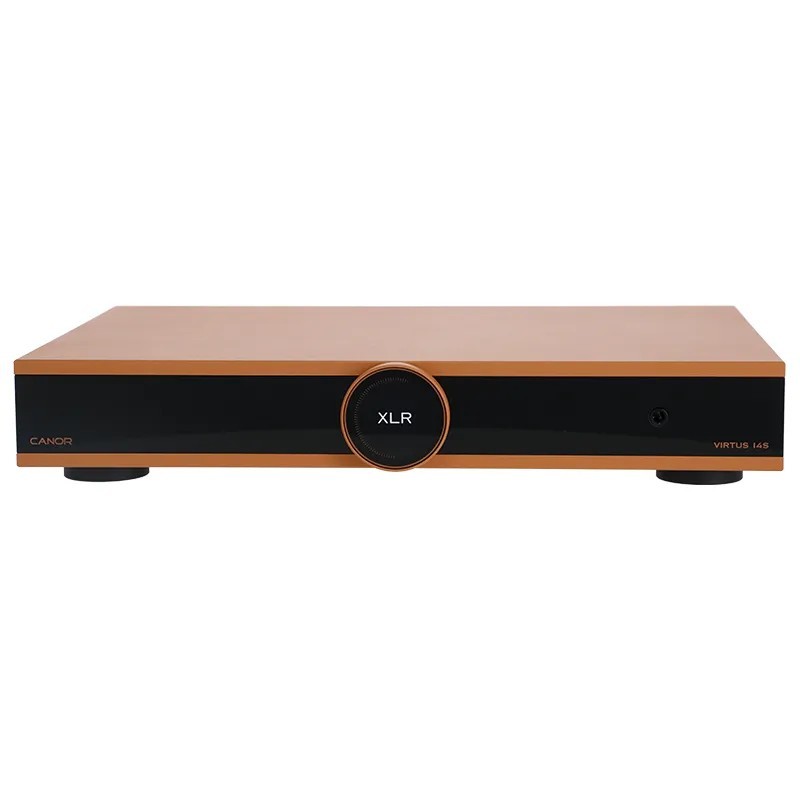 Canor Virtus I4S - Amplificatore Integrato Stereo Dual-Mono in Classe AB, 2 x 75W con Stadio Phono MM/MC