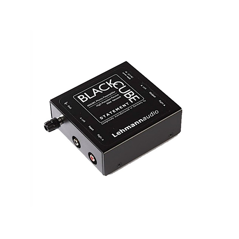 Preamplificatore Phono MM/MC Hi-Fi Lehmann Audio Black Cube Statement Preamplificatore Phono MM/MC Hi-Fi Lehmann Audio Black Cube Statement