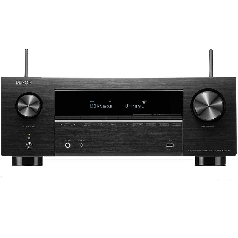 Sintoamplificatore Audio Video 8K Home Theatre Denon AVR-X2800H DAB