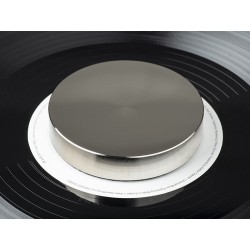 Ferma Disco in Alluminio Nichelato Pro-Ject Record Puck PRO