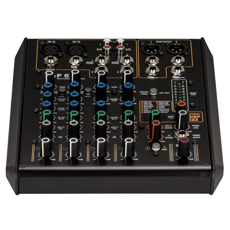 Mixer Analogico Professionale 6 Canali RCF F 6X