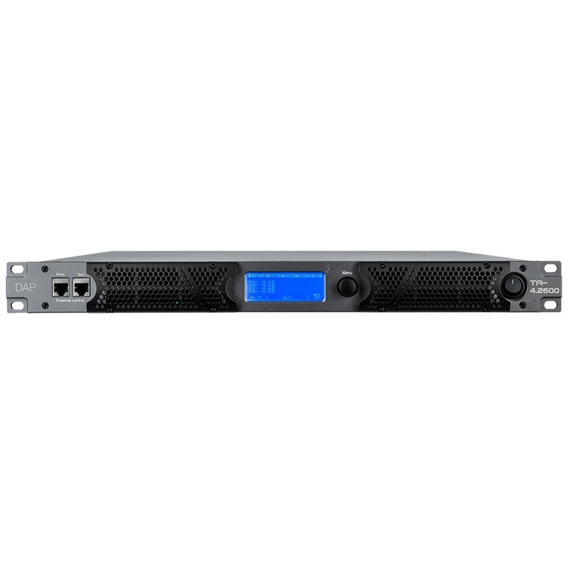 Dap Audio DAP TA-4.2600 - Amplificatore di Potenza Portatile 4x 2600W con DSP