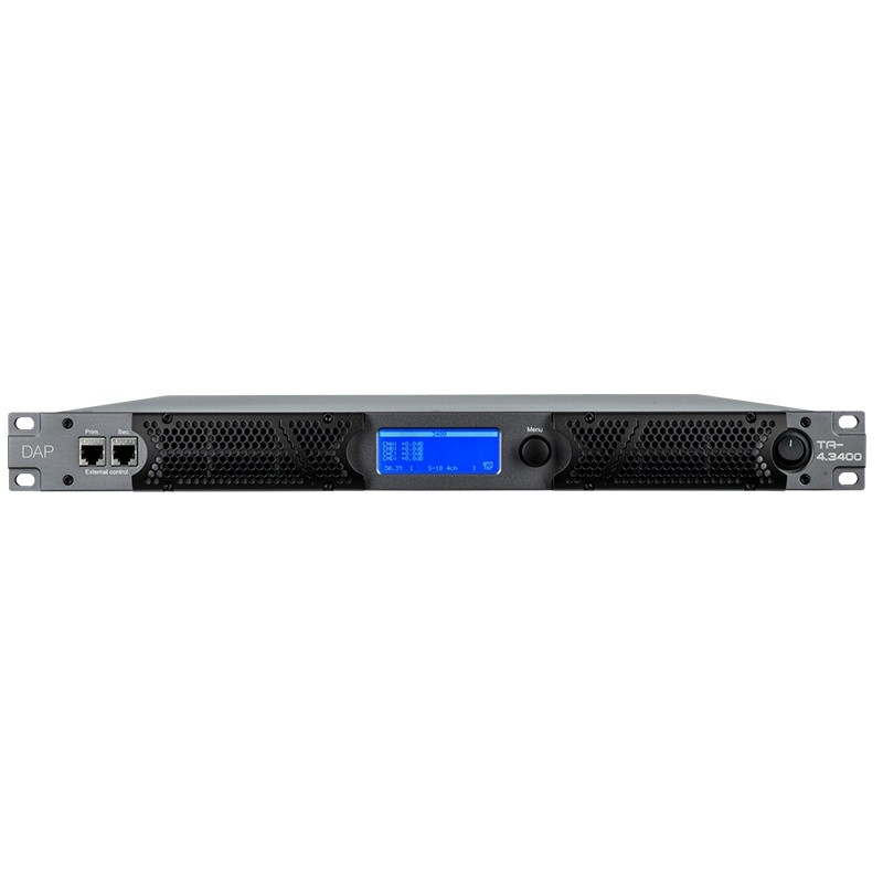 Dap Audio DAP TA-4.3400 - Amplificatore di Potenza Portatile 4x 3400W con DSP