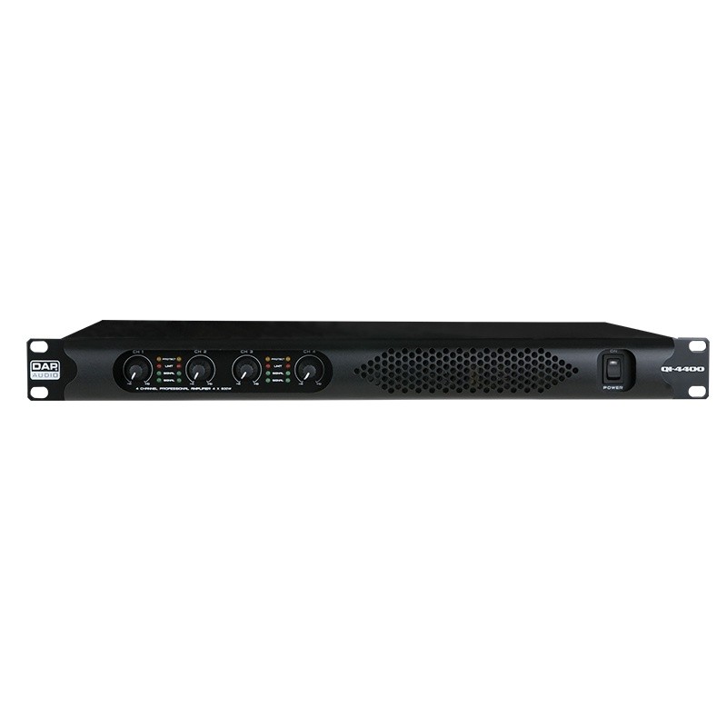 Dap Audio Qi-4400 - Amplificatore di Potenza 4x 400 W