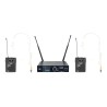 DAP Audio EDGE EBS-2 - Set doppio Beltpack Wireless 610-670 MHz