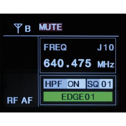 DAP Audio EDGE EBS-2 - Set doppio Beltpack Wireless 610-670 MHz