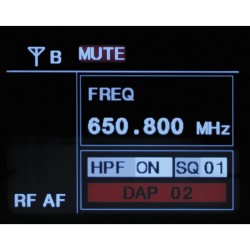 DAP Audio EDGE EBS-2 - Set doppio Beltpack Wireless 610-670 MHz