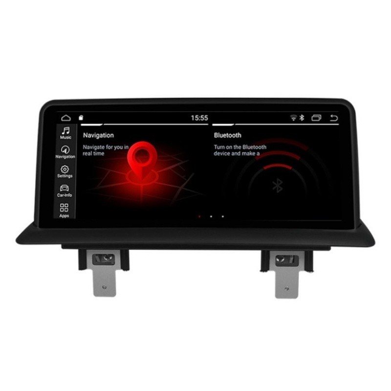 Autoradio per BMW Serie 1 E81/E82/E87/E88 2005-2012 JF Sound JF-131BE8-SMO