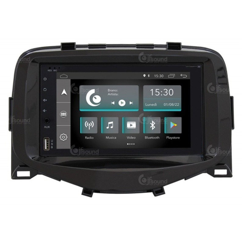 Autoradio per Toyota Aygo dal 2014 al 2021 JF Sound JF-227-TA