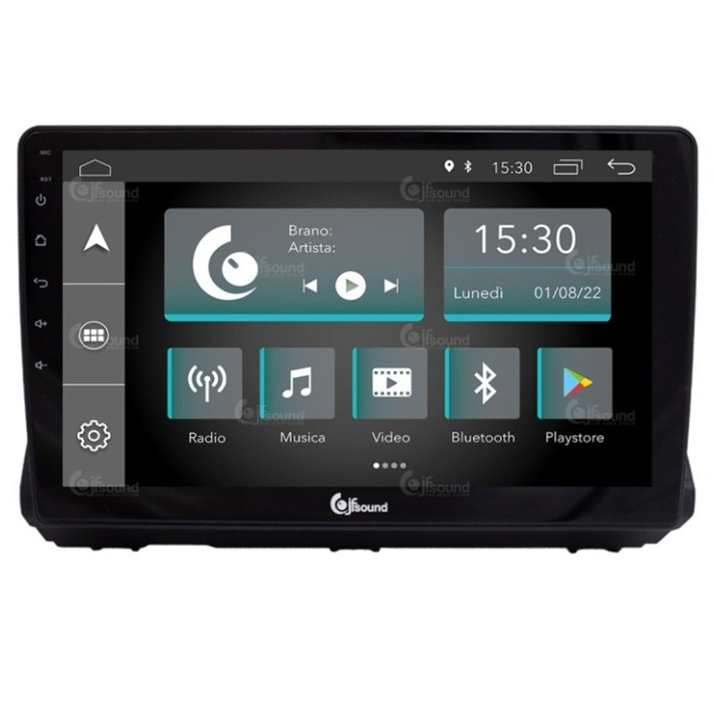 Autoradio per Dacia Lodgy & Sandero dal 2021 con Monitor e Retrocamera JF Sound JF-031DS-X7C-1