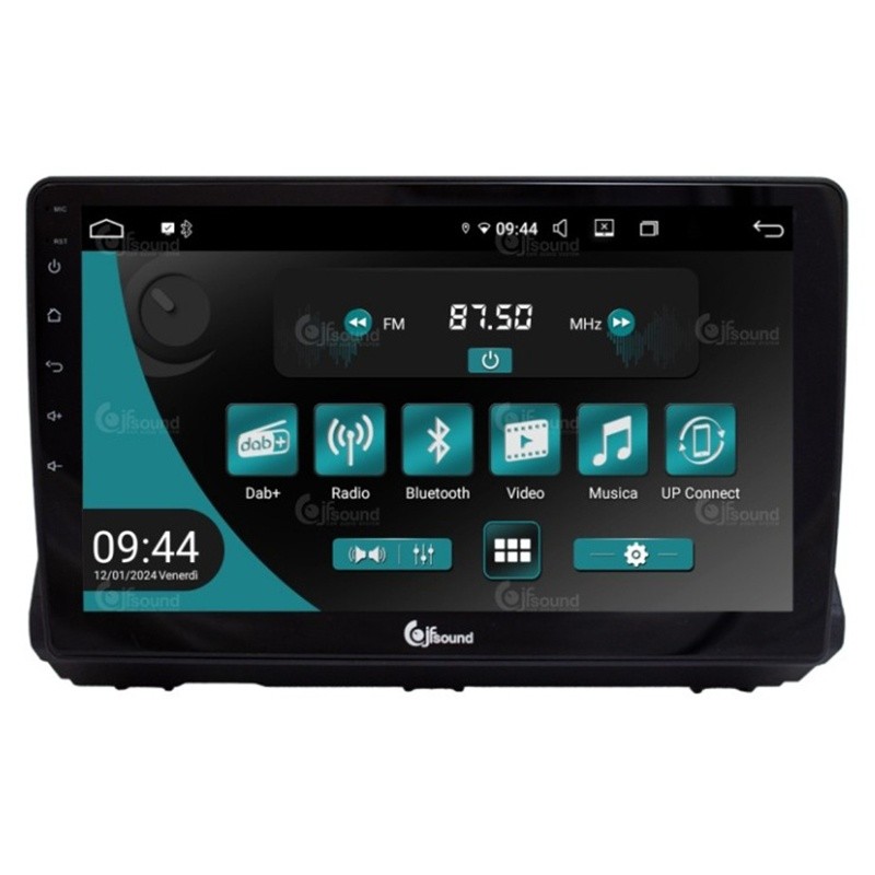 Autoradio per Dacia Lodgy & Sandero dal 2021 con Monitor e Retrocamera JF Sound JF-031DS-UP-1