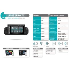 Autoradio per Fiat Panda dal 2022 JF Sound JF-132FP