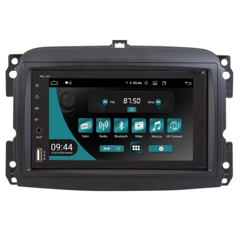 Autoradio CD/DVD per Fiat 500L dal 2012 al 2017 Pre-Restyling JF Sound JF227-FLO