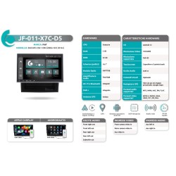Autoradio per Fiat Ducato 250 dal 2006 al 2010 e dal 2014 JF Sound JF-011-D5