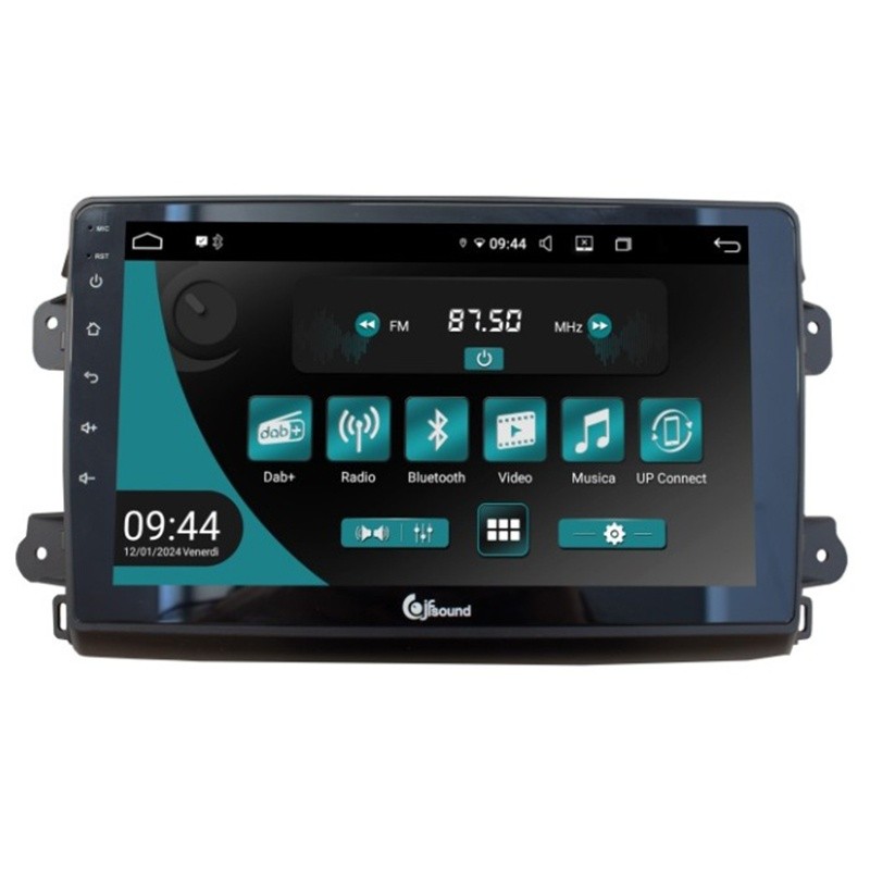 Autoradio per Fiat Ducato 8 dal 2021 senza radio originale JF Sound JF-039D8