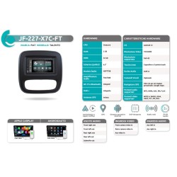 Autoradio per Fiat Talento JF Sound JF-227-FT