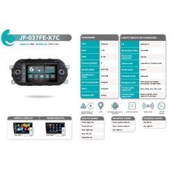 Autoradio per Fiat Tipo dal 2016 JF Sound JF-037FE
