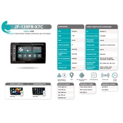 Autoradio per Ford Transit Torneo Custom con Tablet dal 2021 JF Sound JF-139FR