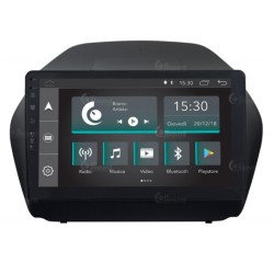 Autoradio per Hyundai IX35 dal 2010 con navi/retro/ampli e lcd grande di serie JF Sound JF-031H5-2