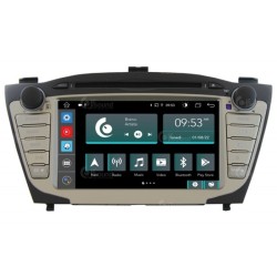 Autoradio CD/DVD per Hyundai IX35 dal 2010 con navi/retro/ampli e lcd grande di serie JF Sound JF-137H5-X9C-2