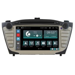 Autoradio CD/DVD per Hyundai IX35 dal 2010 con navi/retro/ampli e lcd piccolo di serie JF Sound JF-137H5-X9C-1