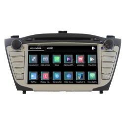 Autoradio CD/DVD per Hyundai IX35 dal 2010 con navi/retro/ampli e lcd piccolo di serie JF Sound JF-137H5-X9C-1