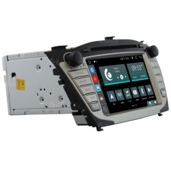 Autoradio CD/DVD per Hyundai IX35 dal 2010 con navi/retro/ampli e lcd piccolo di serie JF Sound JF-137H5-X9C-1