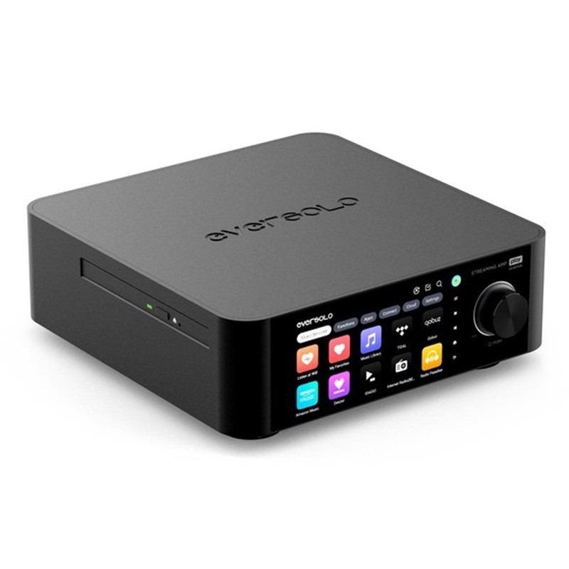 Eversolo Play CD Edition - Streamer di Rete All-in-One con Lettore Cd