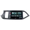 Autoradio per Kia Picanto dal 2011 al 2016 con navi + retro JF Sound JF-039KP-1