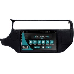 Autoradio per Kia Rio dal 2015 al 2017 con retro, navigatore e slot SDMAP JF Sound JF-139KR-3