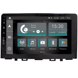 Autoradio per Kia Rio & Stonic dal 2017 con navigatore e retrocamera JF Sound JF-039KR-1