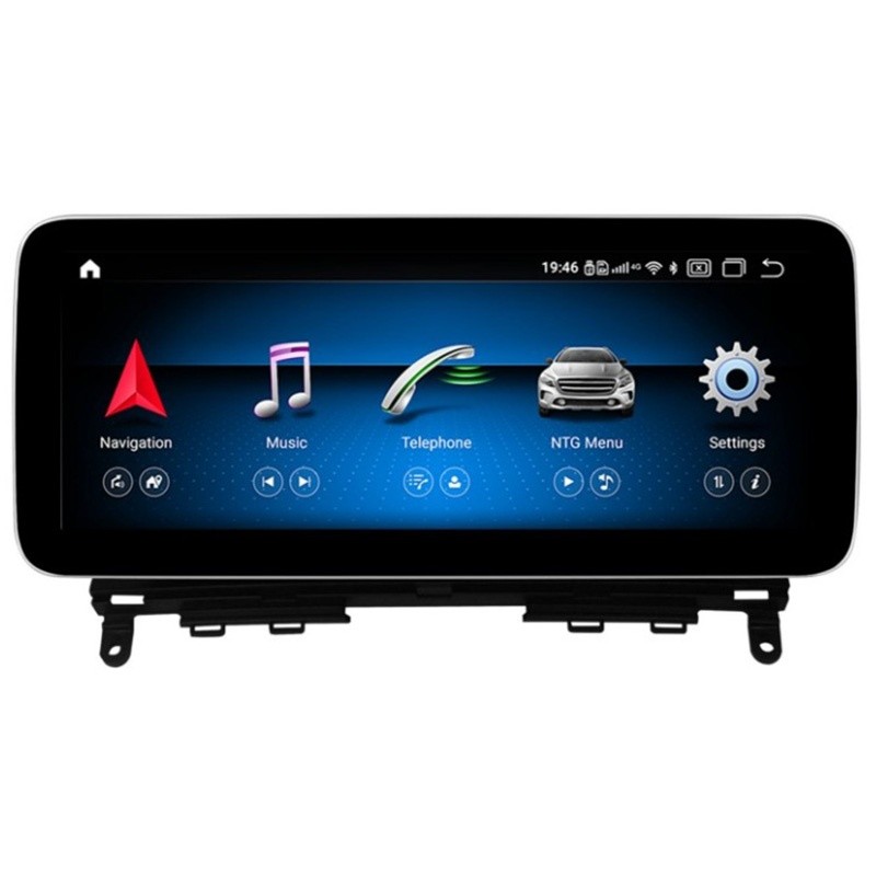 Autoradio 10.25" per Mercedes Classe C W204 S204 dal 2007 al 2010 JF Sound JF-031MCO-NTG4.0