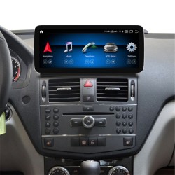 Autoradio 10.25" per Mercedes Classe C W204 S204 dal 2007 al 2010 JF Sound JF-031MCO-NTG4.0