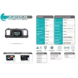Autoradio per Peugeot Expert Terza Gen. dal 2016 JF Sound JF-227-PE