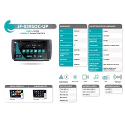 Autoradio per Skoda Octavia dal 2004 al 2014 JF Sound JF-039SOC