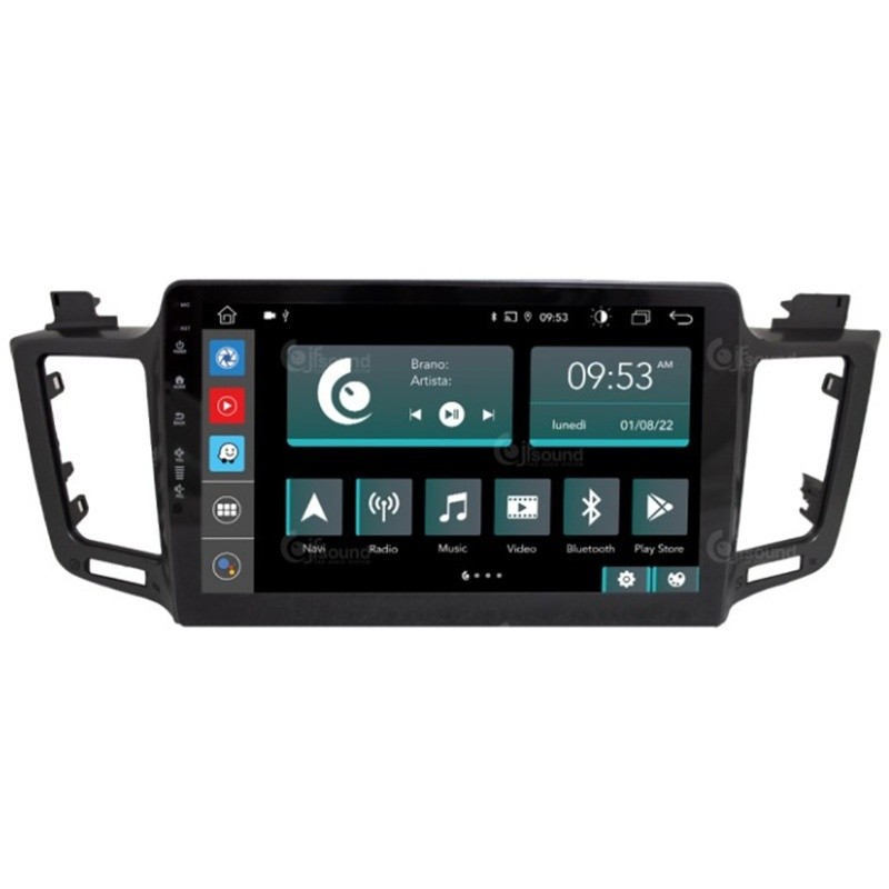 Autoradio per Toyota RAV4 dal 2013 al 2018 con Navi+Retro JF Sound JF-031TR4-X9C-1