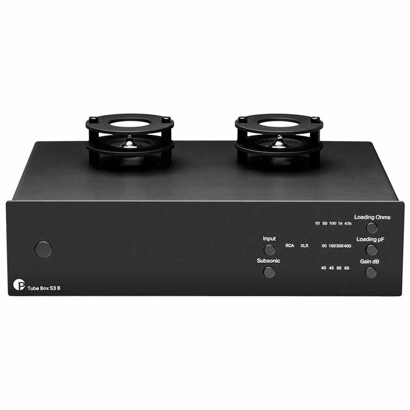 Pro-Ject Tube Box S3 B - Stadio Phono MM/MC Bilanciato a Valvole