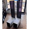 Nuovo - Martin Logan Impression ESL 11A, Diffusori Amplificati Elettrostatici / Ibridi Hi-Fi 3 Vie da Pavimento