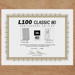 JBL L100 Classic 80th- Diffusori Hi-Fi 3 Vie in Edizione Limitata
