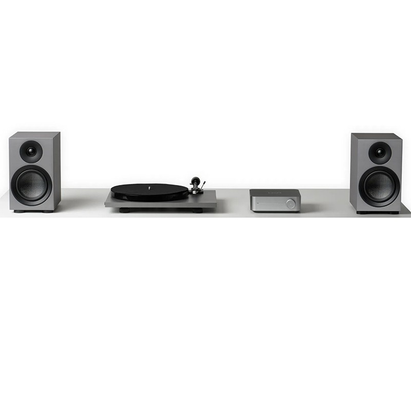 Pro-Ject WiiM Phono Set - Sistema Completo di Giradischi, Diffusori e Amplificatore Integrato