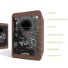 Kanto YU6 - Diffusori Hi-Fi Amplificati Bookshelf